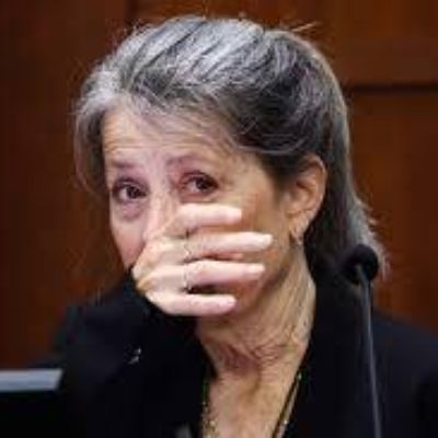 She is seen getting emotional.